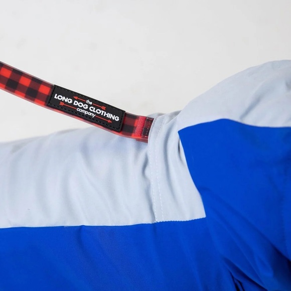 New! Blue Jackie Windbreaker by The Long Dog Clothing Co. Size Medium - Picture 2 of 3